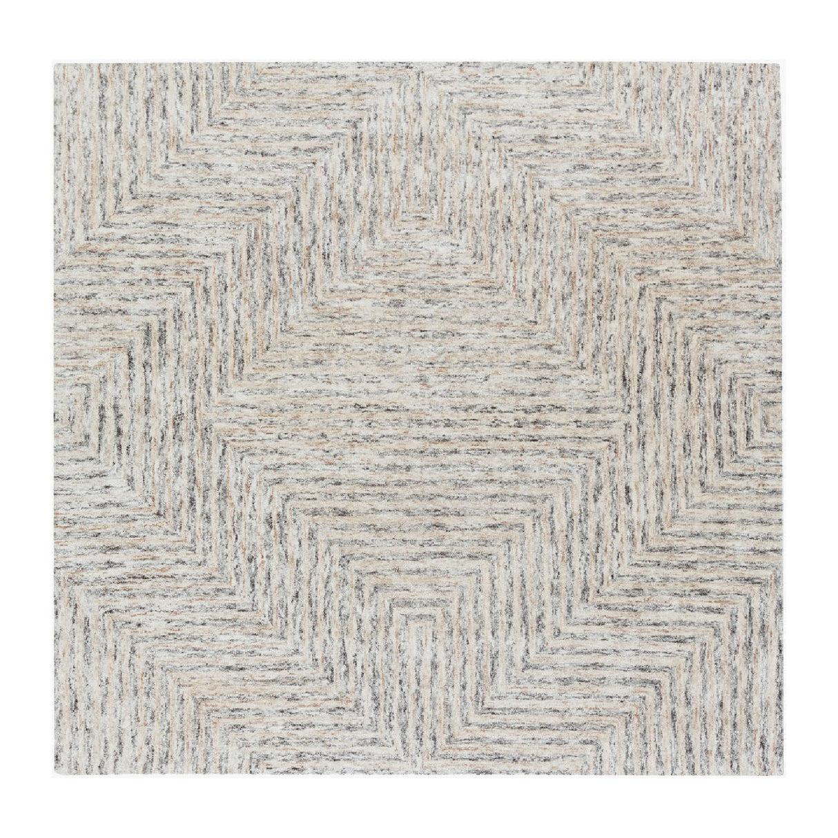 Modern furniture - Textured Wool Blend Square Carpet - www.oroa.com | Oroa.com