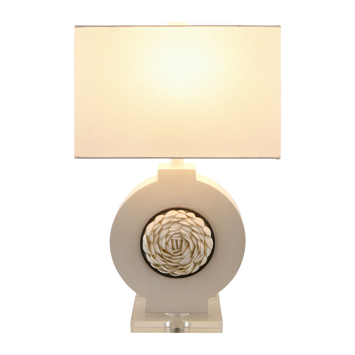 Shell Embellished Accent Table Lamp | Oroa.com