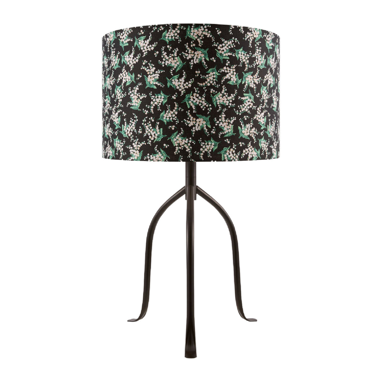 Floral Print Linen Table Lamp S | Oroa.com