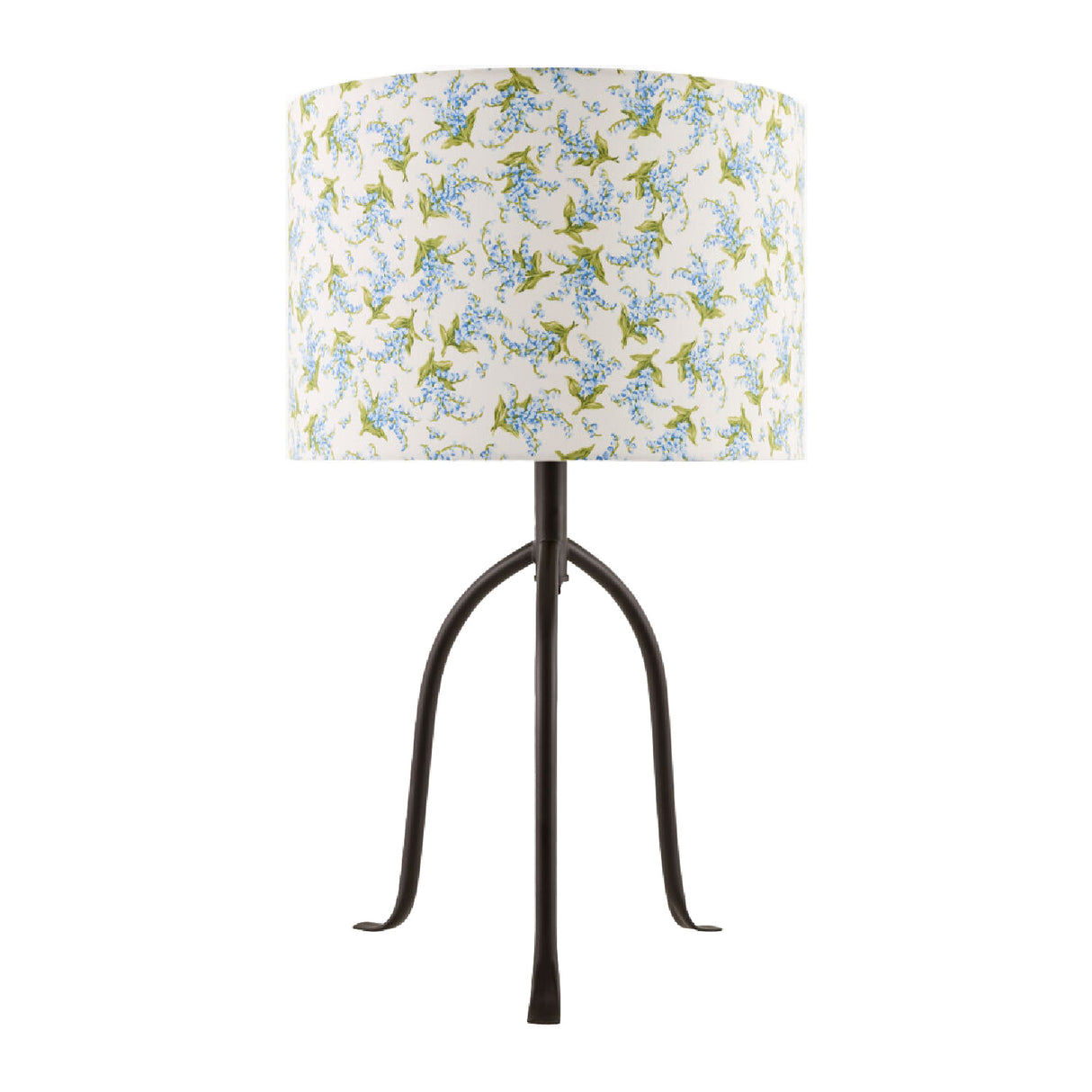 Floral Print Linen Table Lamp S | Oroa.com