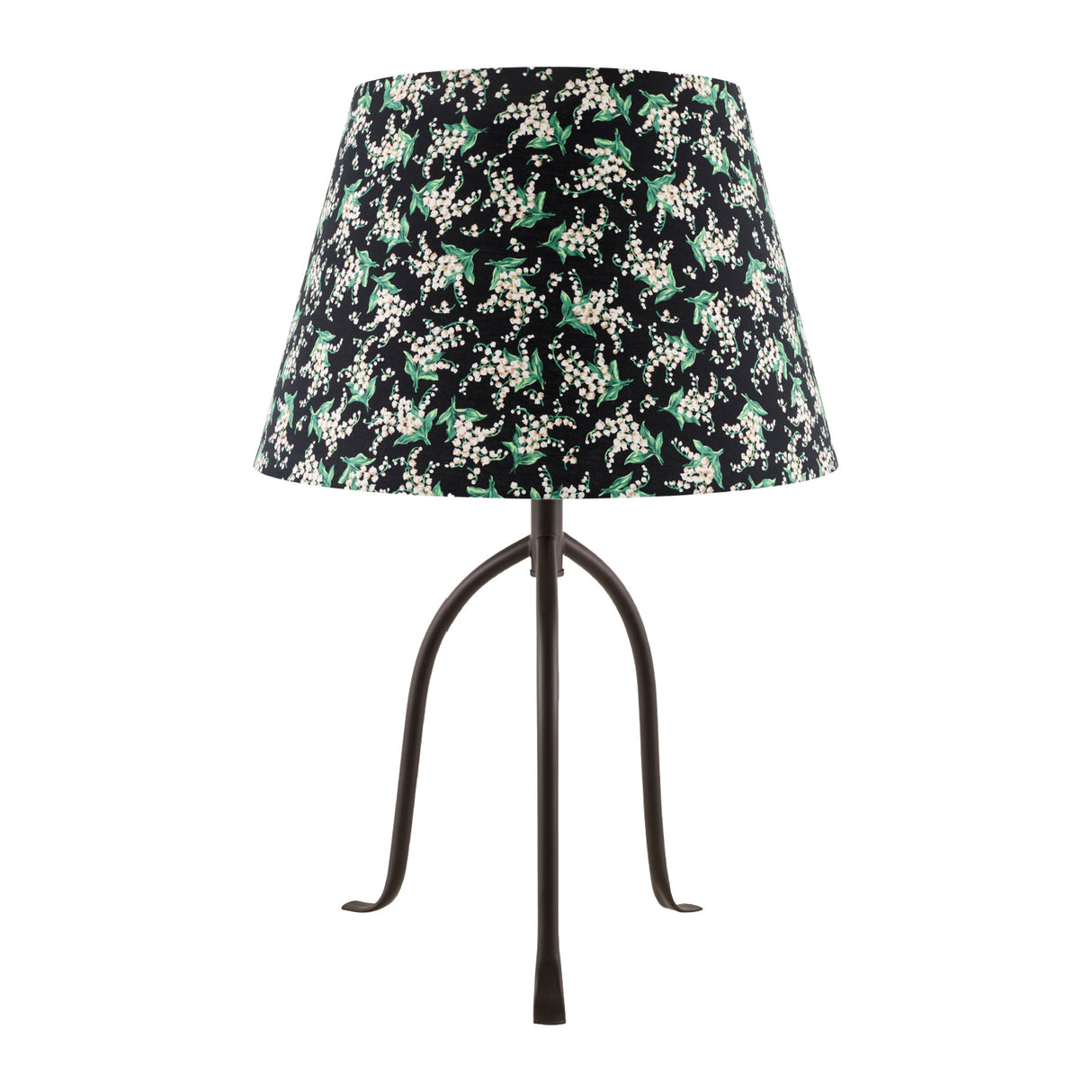 Floral Print Linen Table Lamp L | Oroa.com