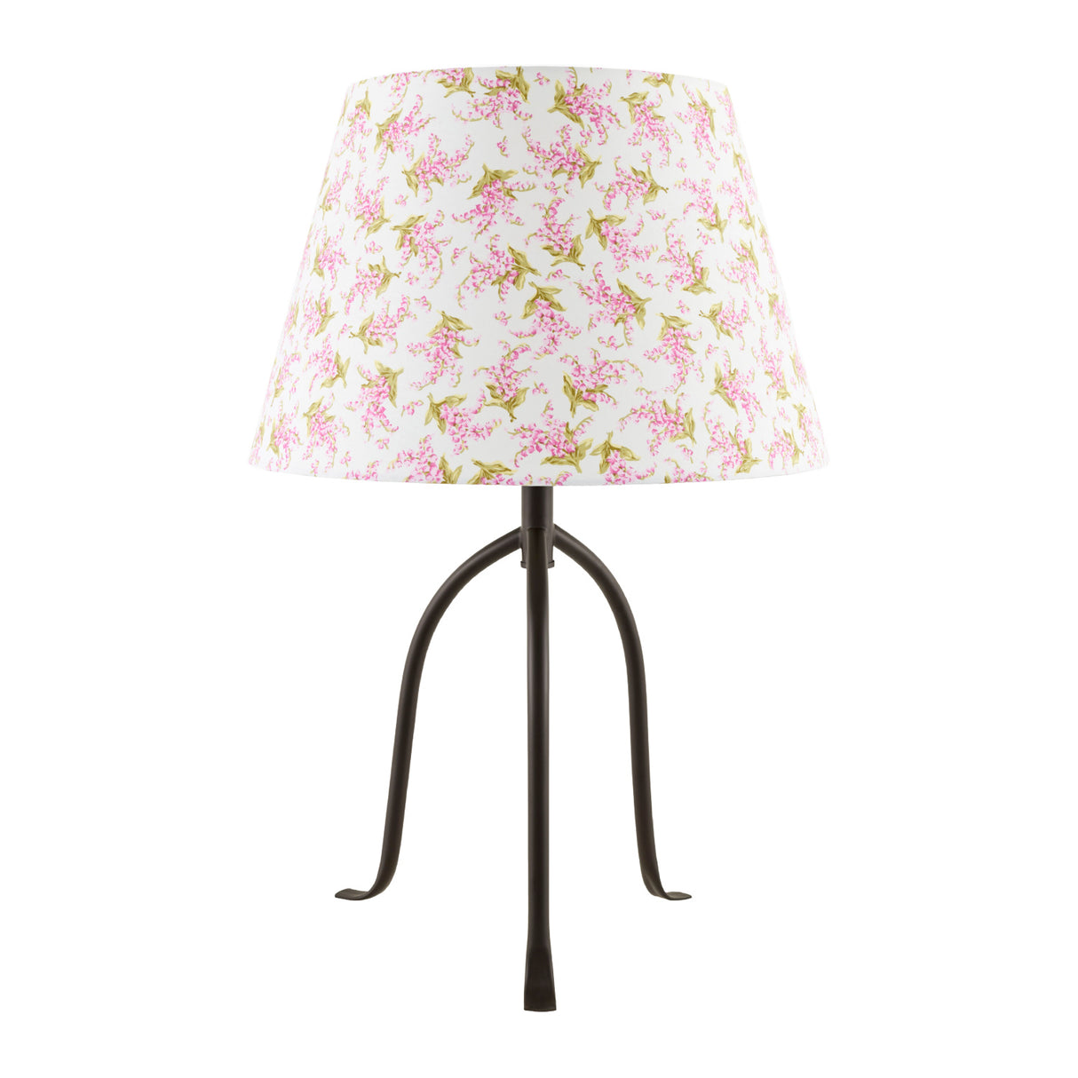 Floral Print Linen Table Lamp L | Oroa.com