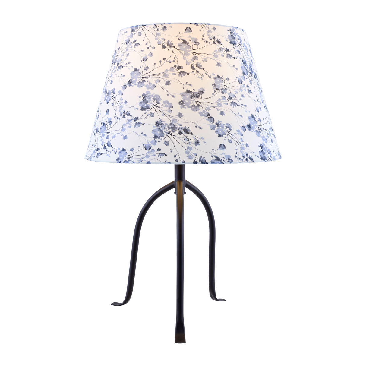 Floral Print Linen Table Lamp L | Oroa.com
