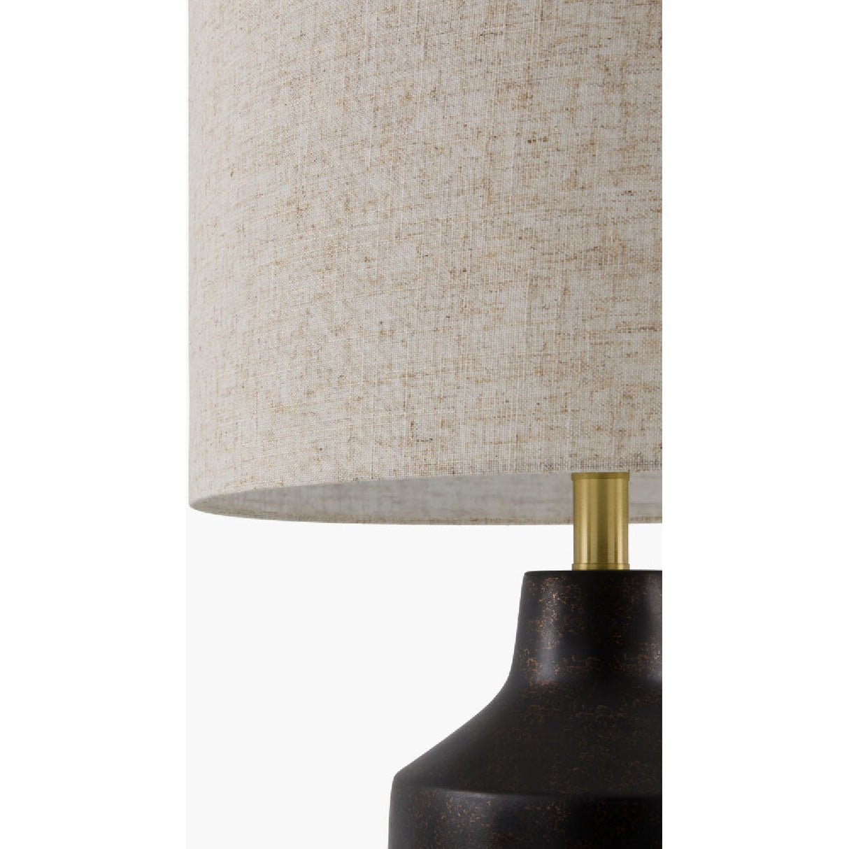 Painted Cement Accent Table Lamp | Oroa.com
