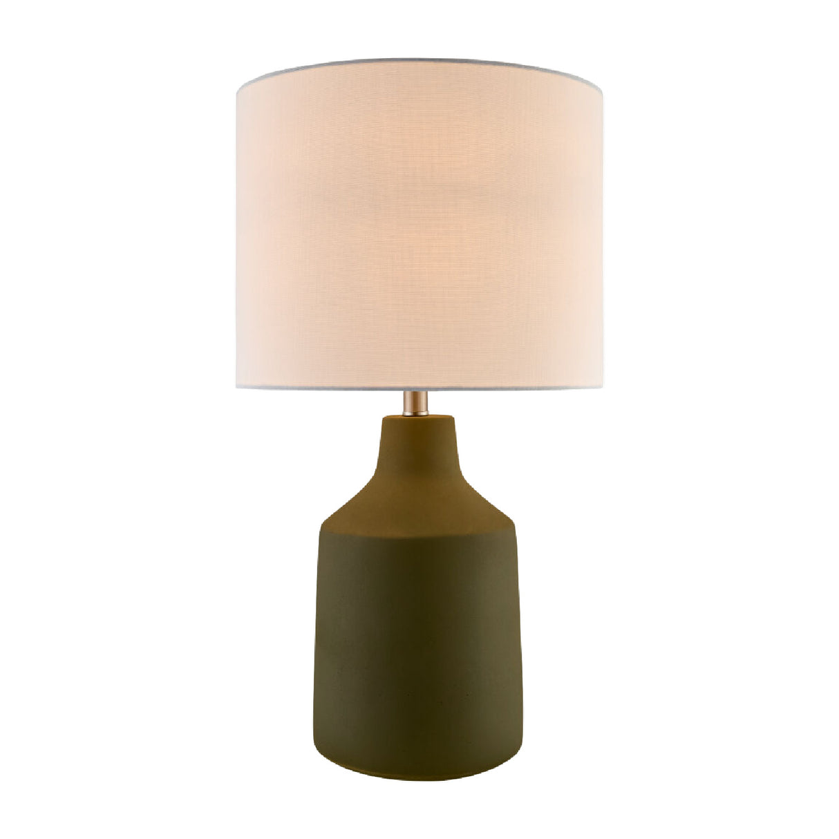 Painted Cement Accent Table Lamp | Oroa.com
