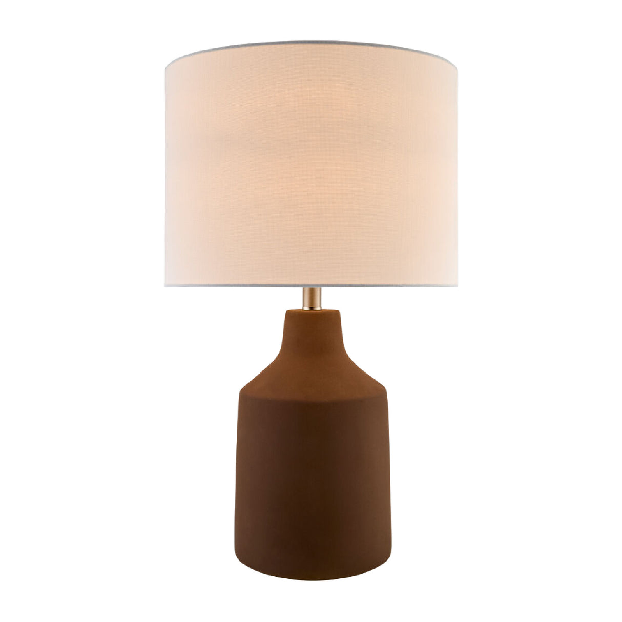Painted Cement Accent Table Lamp | Oroa.com