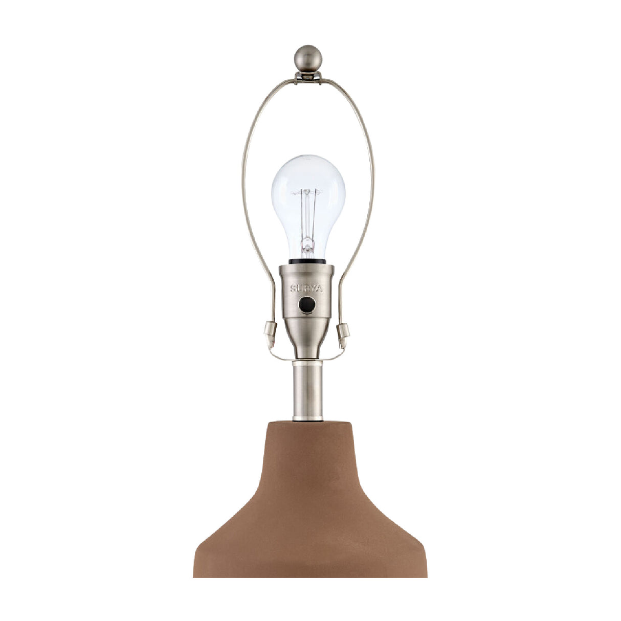 Painted Cement Accent Table Lamp | Oroa.com