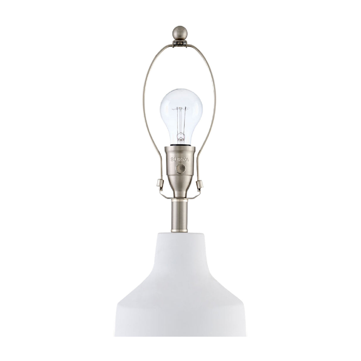 Painted Cement Accent Table Lamp | Oroa.com