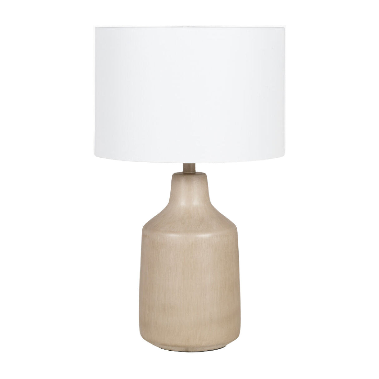 Concrete Base Linen Table Lamp | Oroa.com