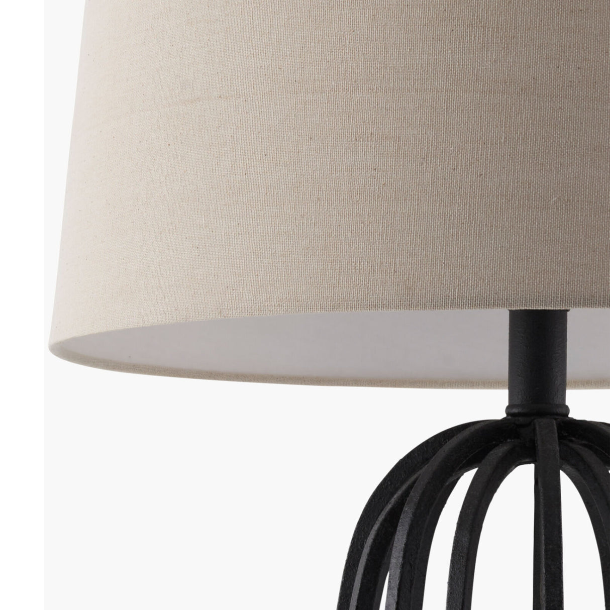 Modern European furniture - Black Iron Table Lamp - www.oroa.com | Oroa.com