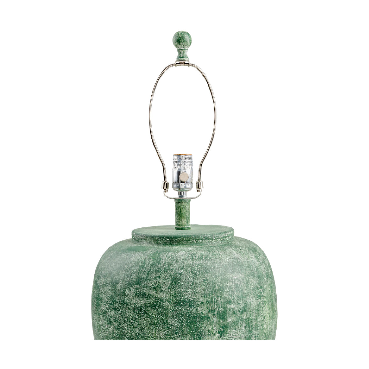 Painted Cement Linen Table Lamp | Oroa.com