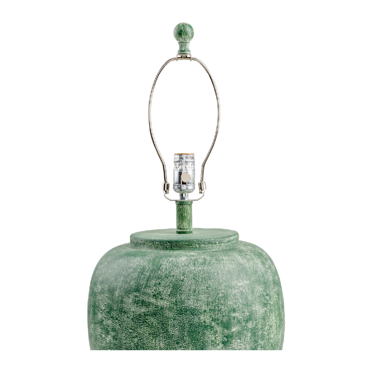 Painted Cement Linen Table Lamp | Oroa.com