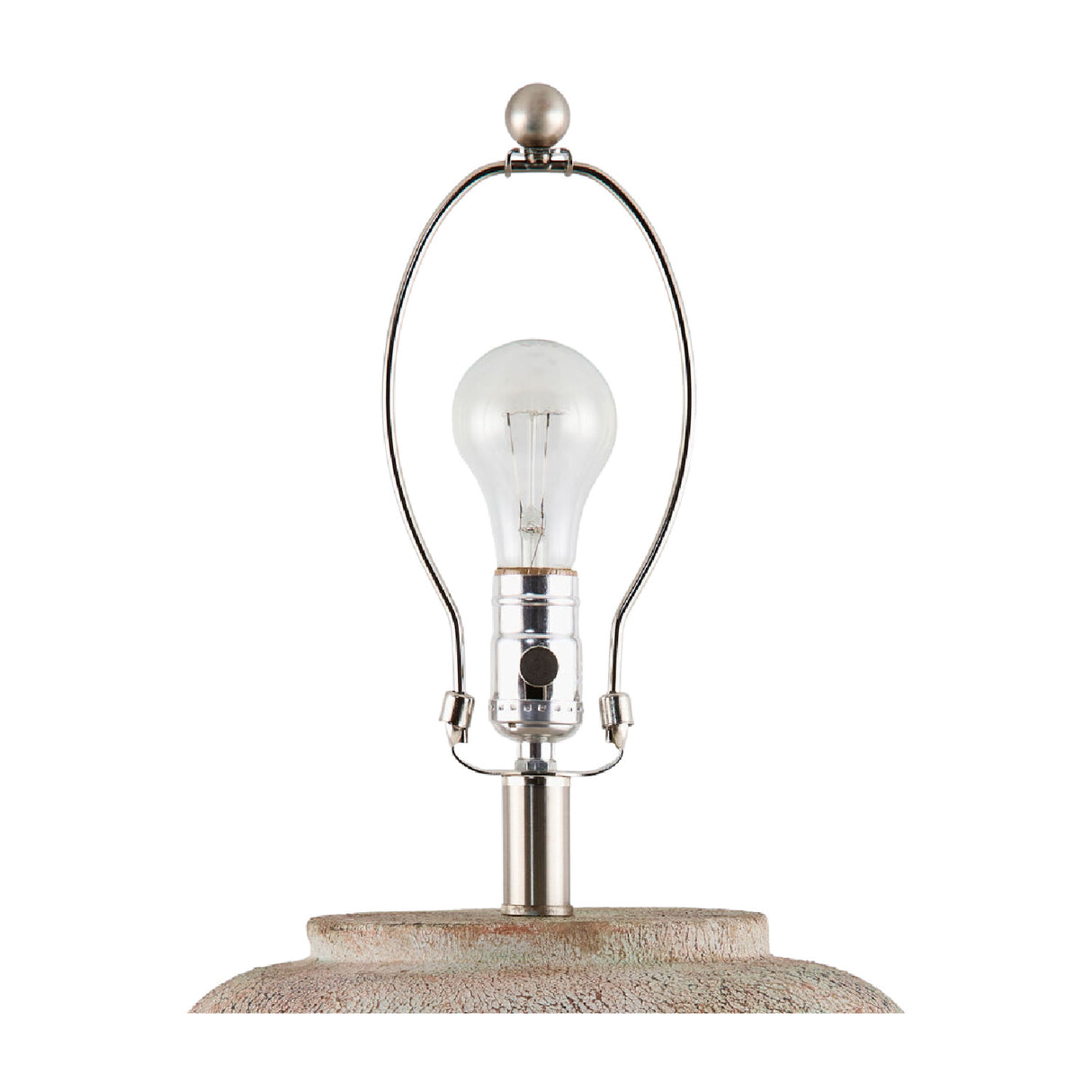 Painted Cement Linen Table Lamp | Oroa.com