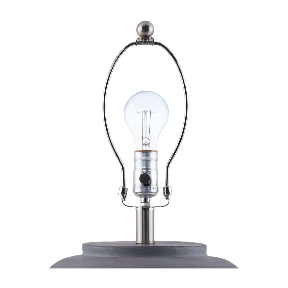 Painted Cement Linen Table Lamp | Oroa.com