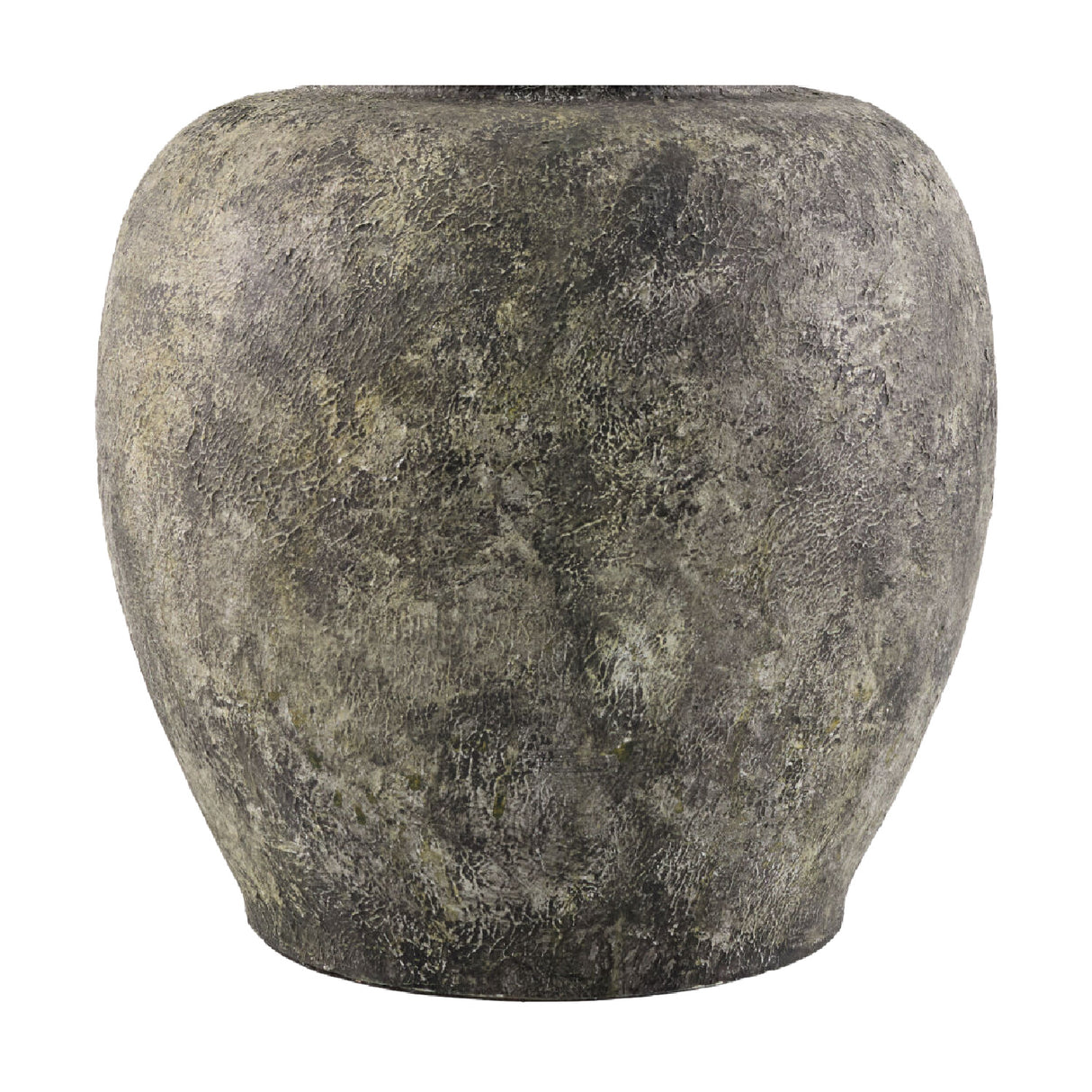 Painted Cement Linen Table Lamp | Oroa.com