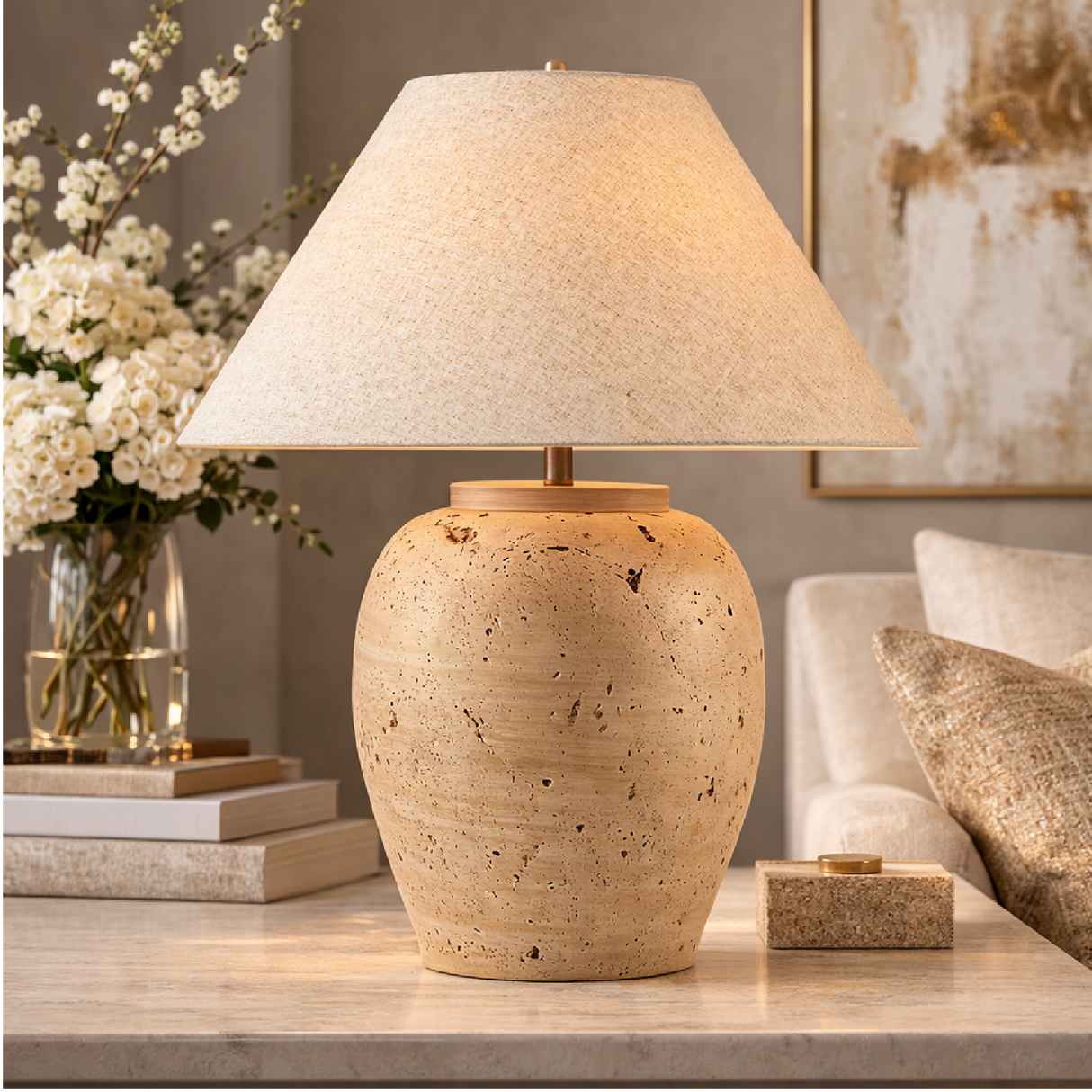 Modern European furniture - Cement Base Accent Floor Lamp - www.oroa.com | Oroa.com