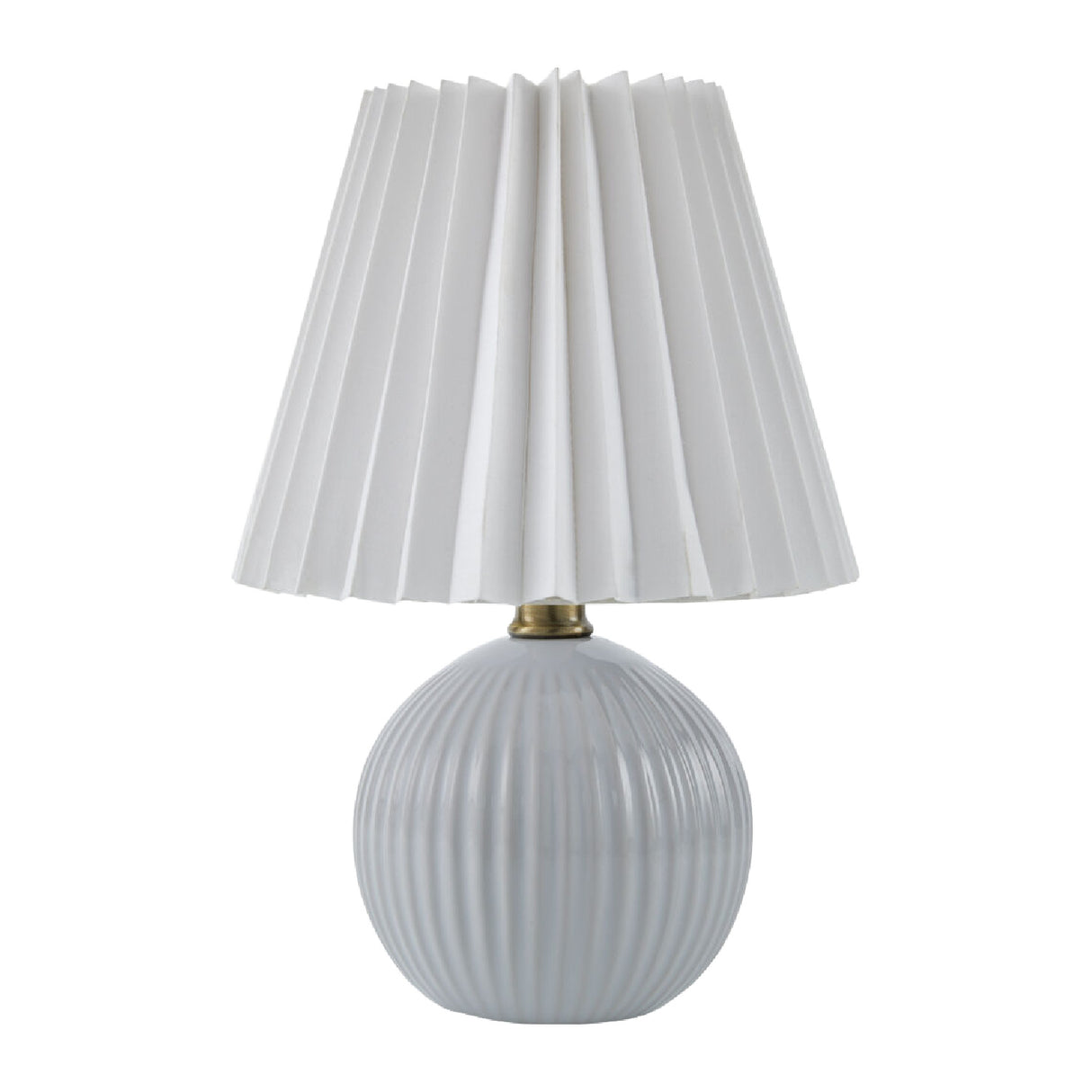 Pleated Linen Ceramic Table Lamp | Oroa.com