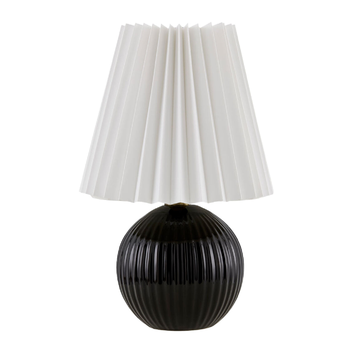 Pleated Linen Ceramic Table Lamp | Oroa.com