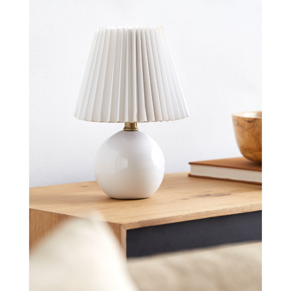 Modern European furniture - Ceramic Sphere Table Lamp - www.oroa.com | Oroa.com