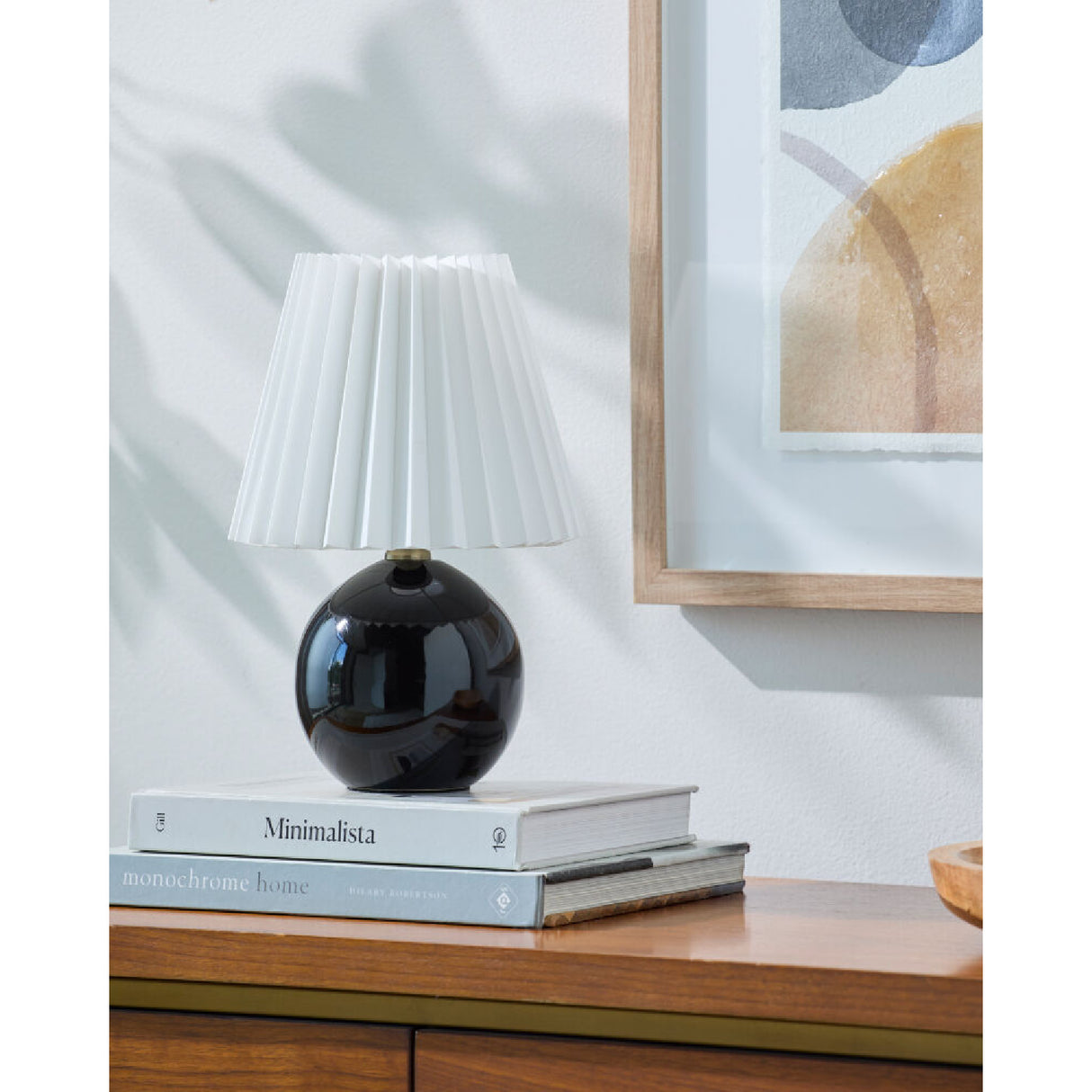 Modern European furniture - Ceramic Sphere Table Lamp - www.oroa.com | Oroa.com
