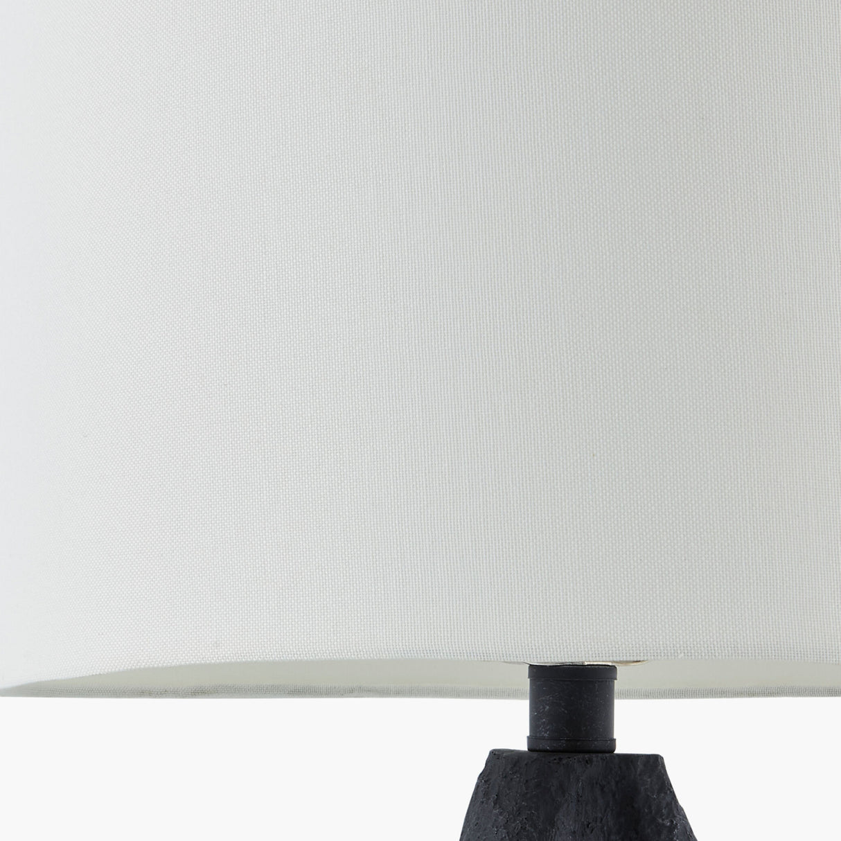 Black Textured Accent Table Lamp | Oroa.com