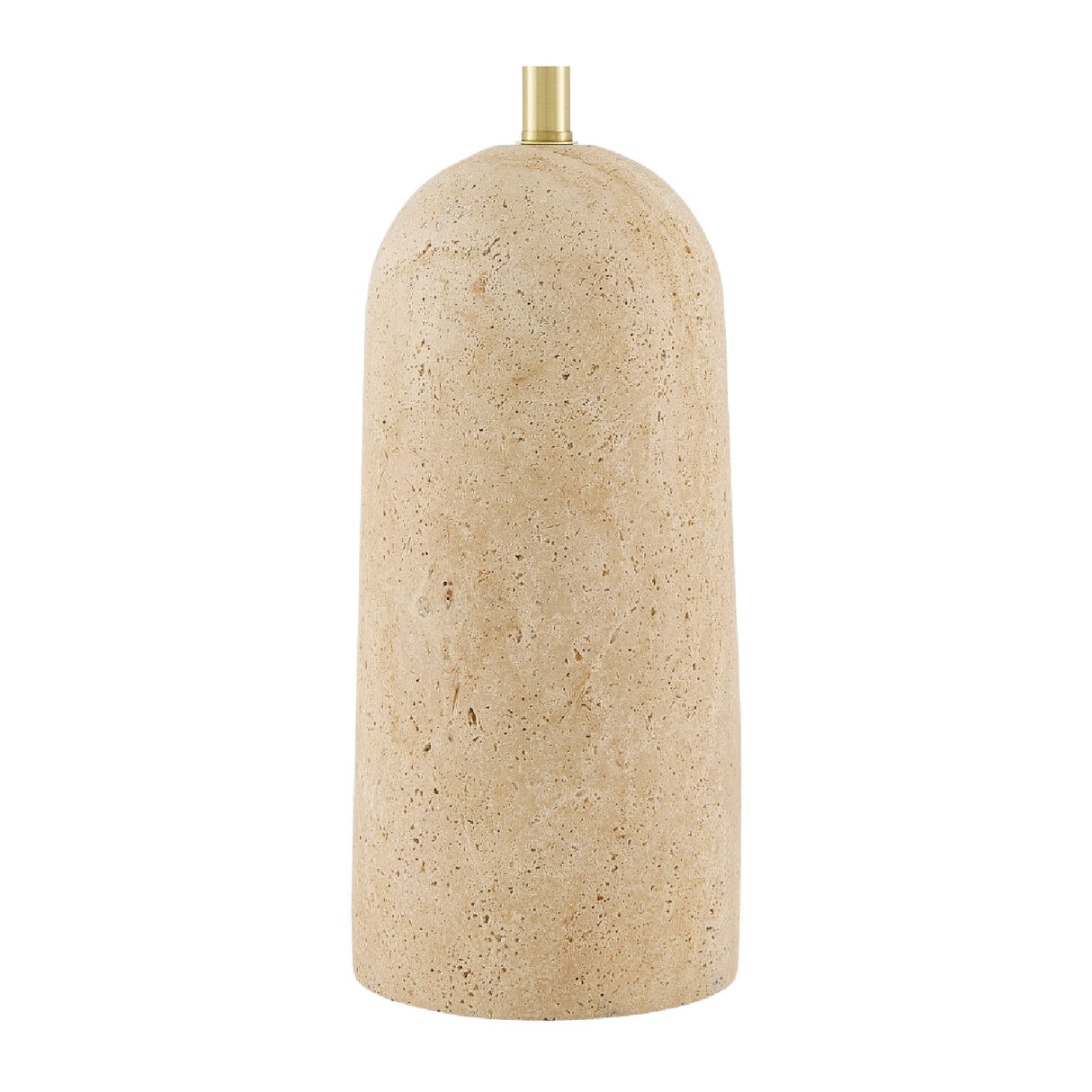 Modern European furniture - Drum Shade Travertine Table Lamp - www.oroa.com | Oroa.com