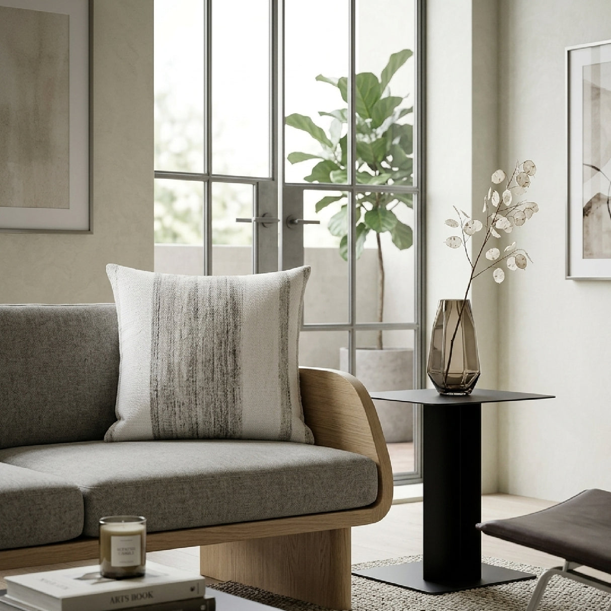 Modern European furniture - Woven Cotton Poly Insert Pillow - www.oroa.com | Oroa.com