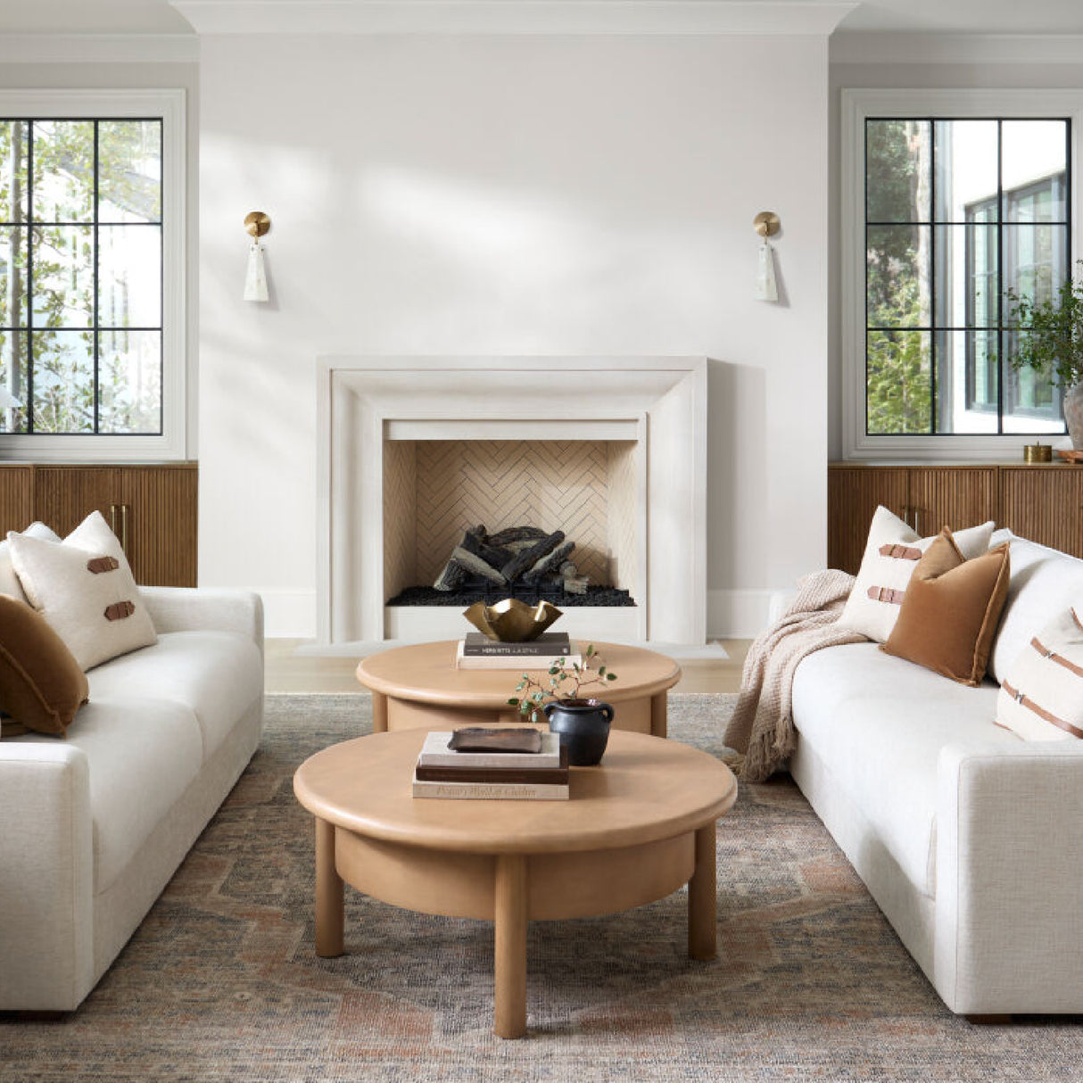 Modern European furniture - White Stone Wall Lamp - www.oroa.com | Oroa.com
