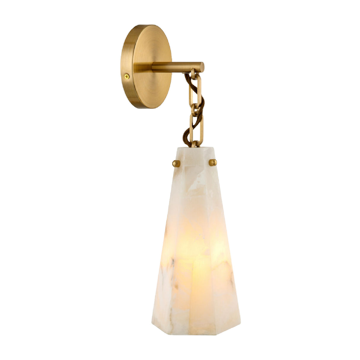 Modern European furniture - White Stone Wall Lamp - www.oroa.com | Oroa.com