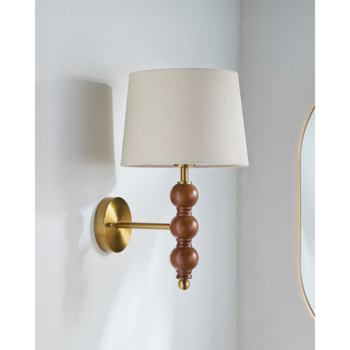 Modern European furniture - Linen Shade Wall Lamp - www.oroa.com | Oroa.com