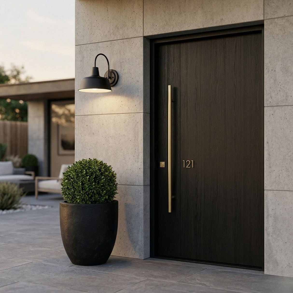Modern European furniture - Black Iron Wall Lamp - www.oroa.com | Oroa.com