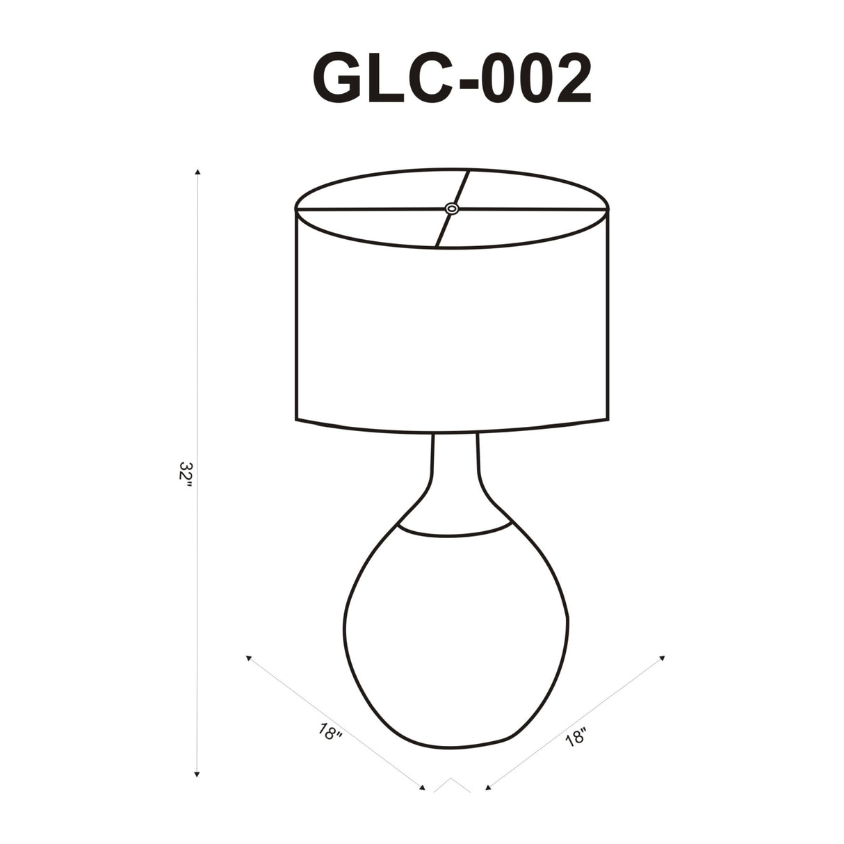 Khaki Linen Accent Table Lamp | Oroa.com