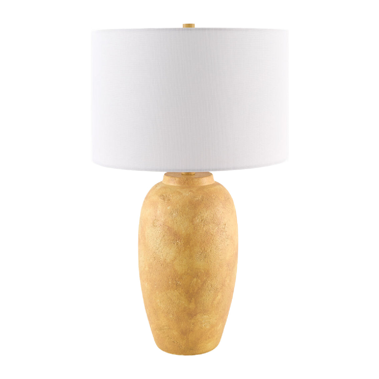 Linen Painted Cement Table Lamp | Oroa.com