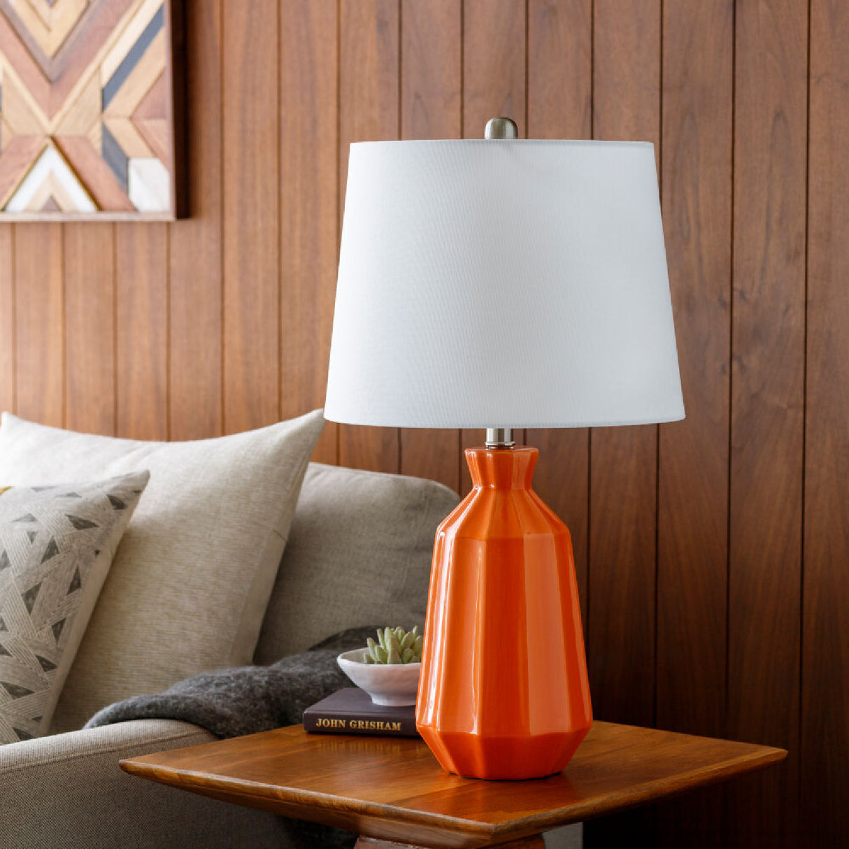 Neon Glazed Ceramic Table Lamp | Oroa.com