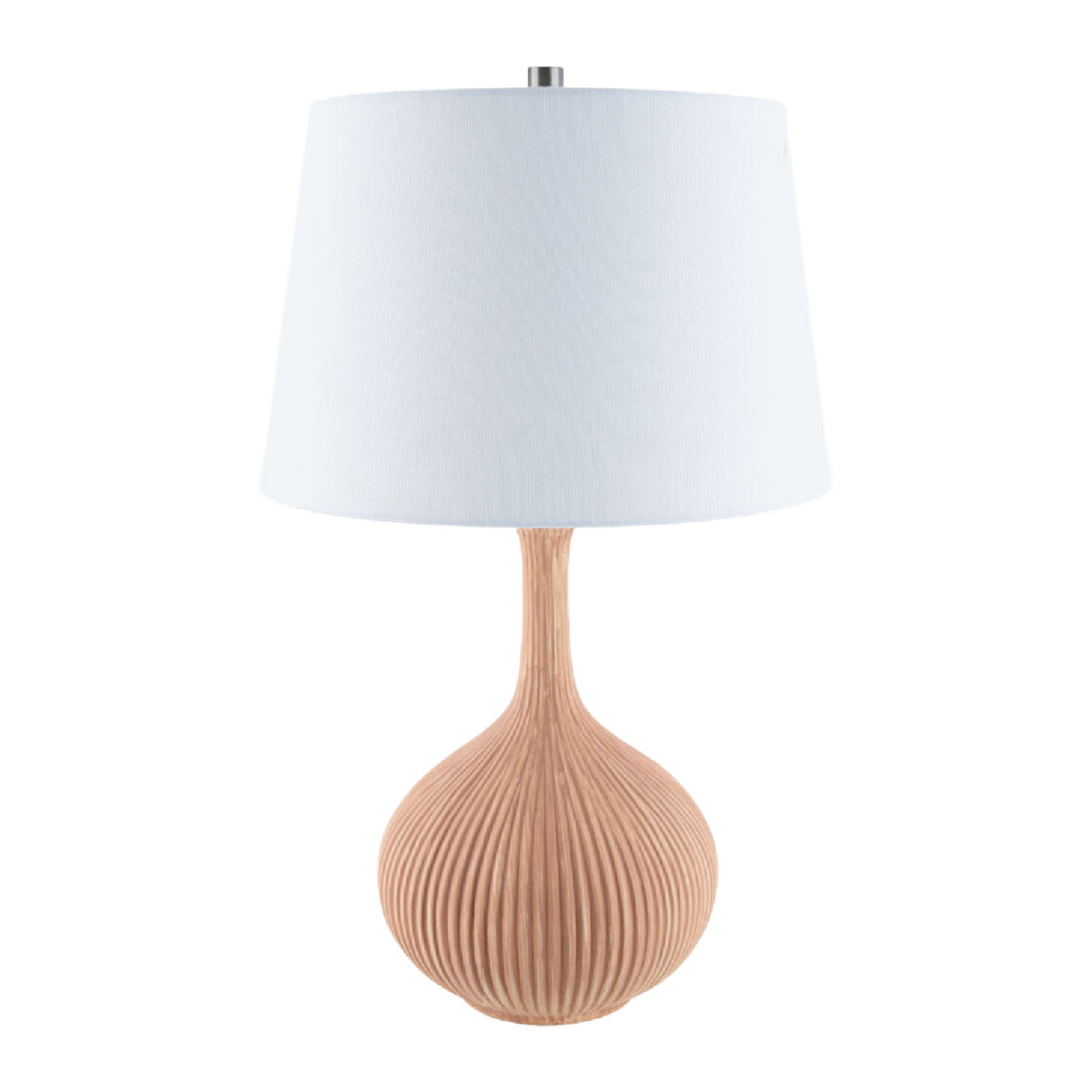 Modern European furniture - Natural Ceramic Accent Table Lamp - www.oroa.com | Oroa.com