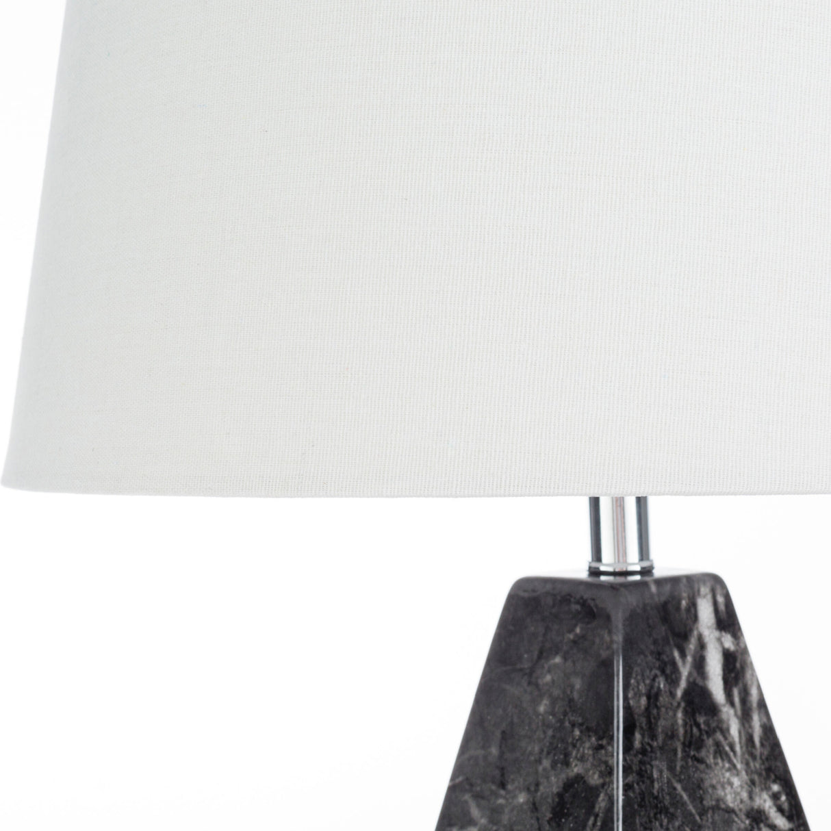 Modern European furniture - Marbled Black Ceramic Table Lamp - www.oroa.com | Oroa.com