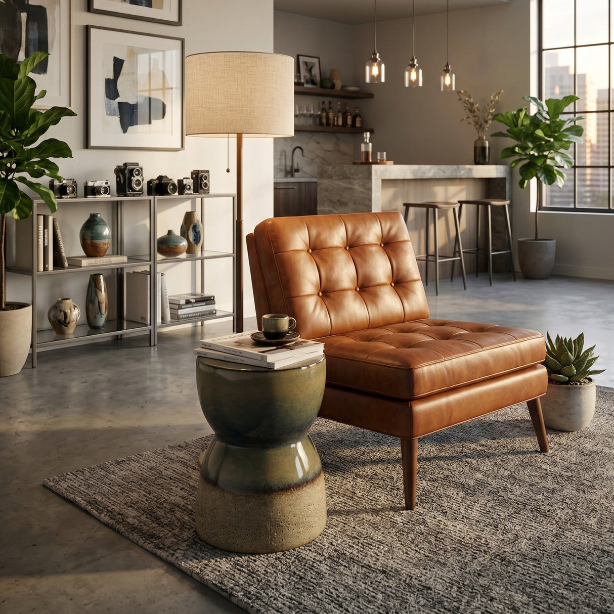 Modern European furniture - Ceramic Garden Stool - www.oroa.com | Oroa.com