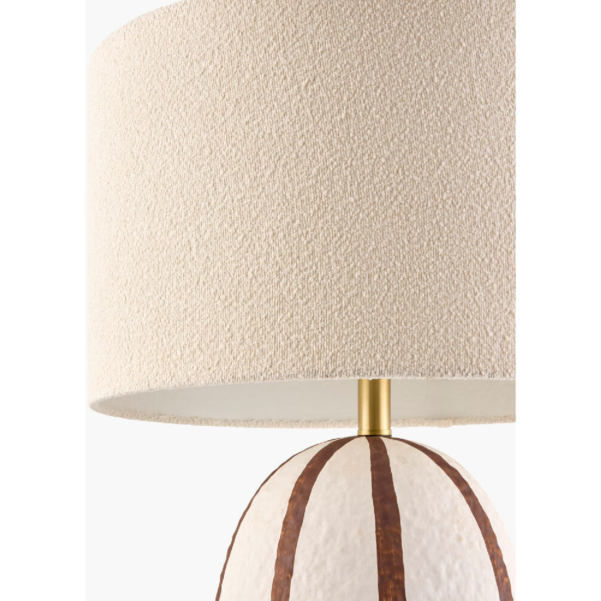 Vertical Lined Ceramic Table Lamp | Oroa.com