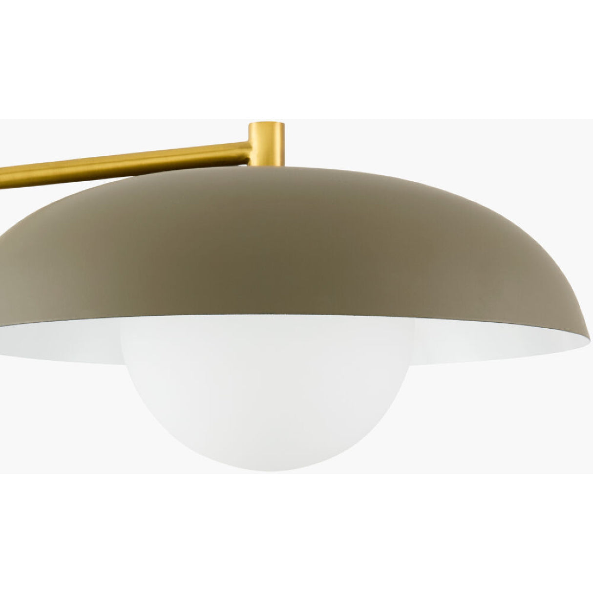 Glass Shade Sloped Table Lamp | Oroa.com