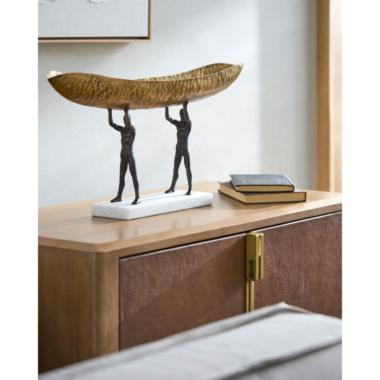 Modern furniture - Sculptured Iron Decorative Bow - www.oroa.com | Oroa.com