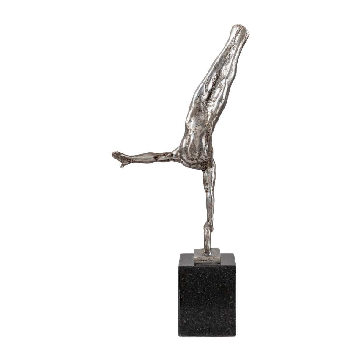 Modern European furniture - Antiqued Iron Handstand Sculpture - www.oroa.com | Oroa.com