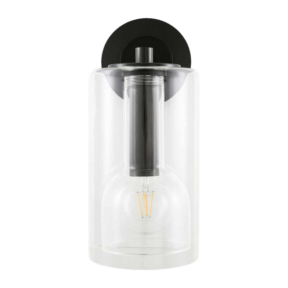 Clear Glass Wall Lamp | Oroa.com