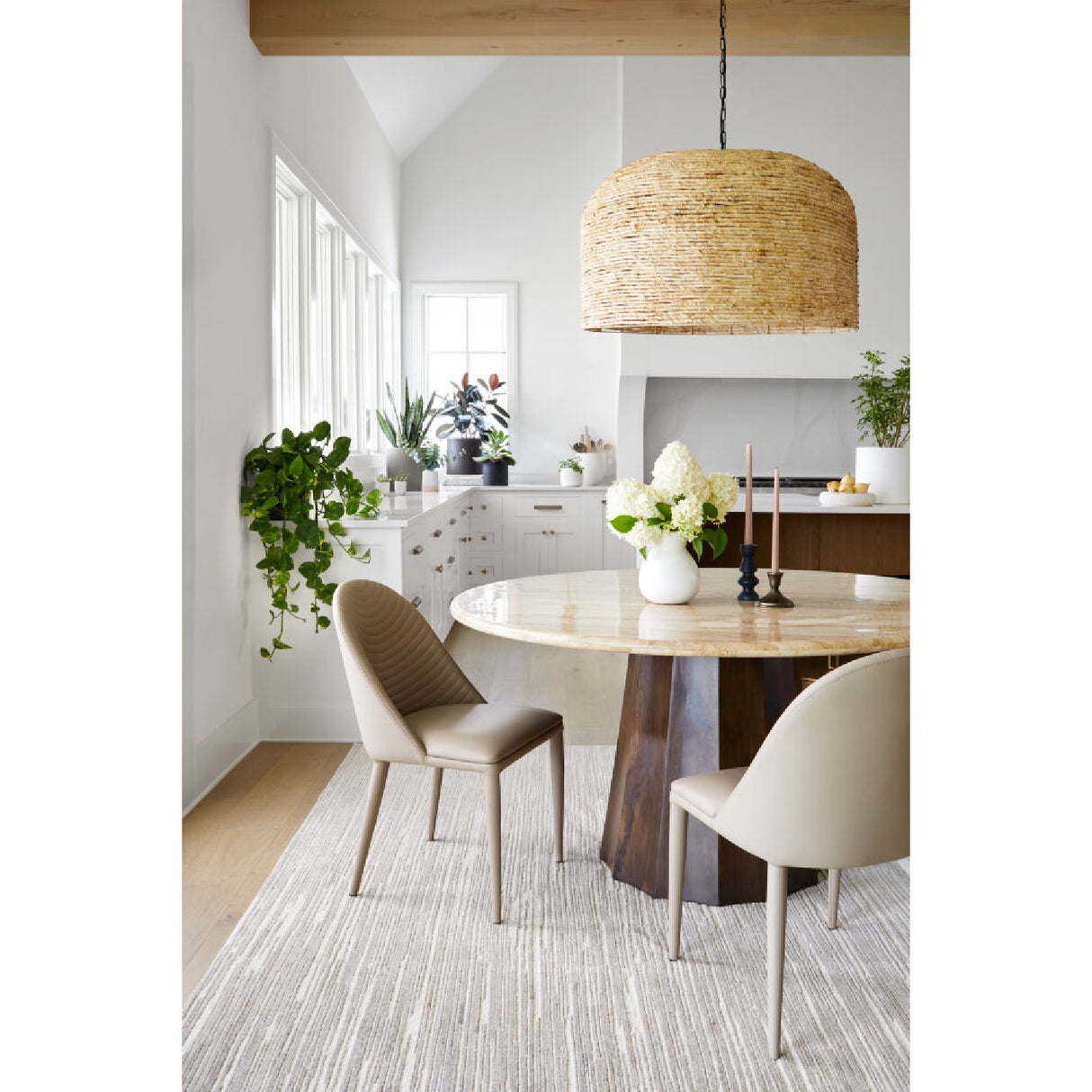 Modern European furniture - Rattan Dome Pendant Lamp - www.oroa.com | Oroa.com