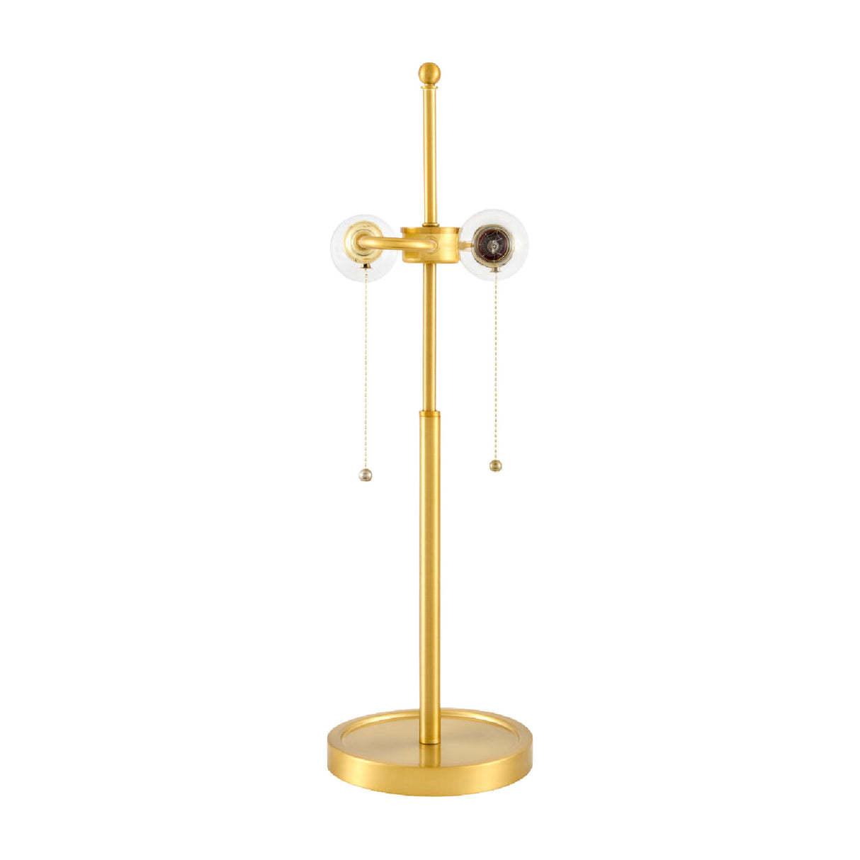 Modern European furniture - White Linen Gold Table Lamp - www.oroa.com | Oroa.com