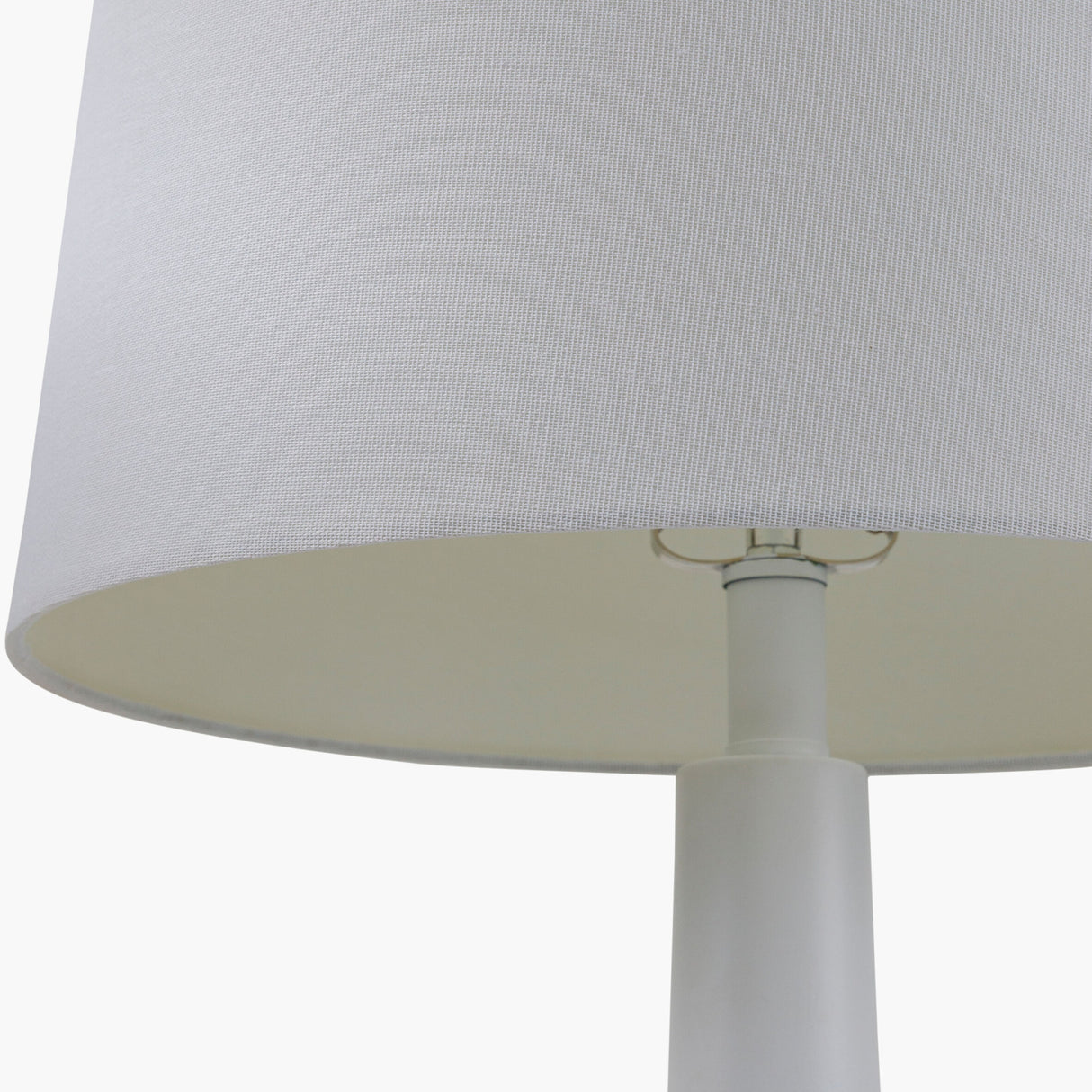 Modern European furniture - Ceramic White Linen Table Lamp - www.oroa.com | Oroa.com