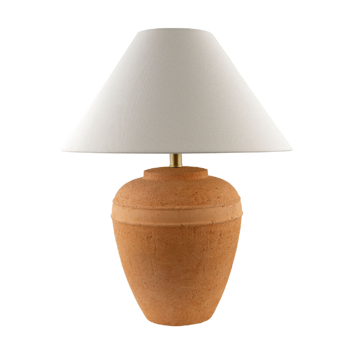 Modern European furniture - Glazed Brown Ceramic Table Lamp - www.oroa.com | Oroa.com