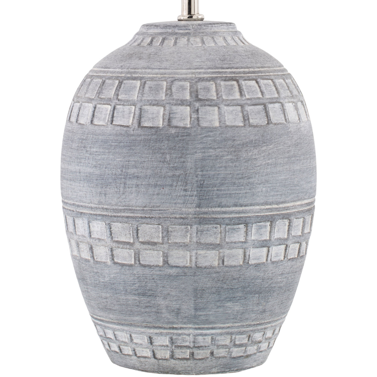 Modern European furniture - Ceramic Fluted Linen Table Lamps (2) - www.oroa.com | Oroa.com