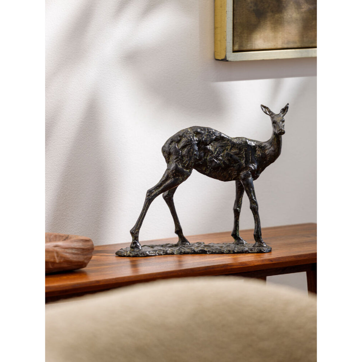 Modern European furniture - Antiqued Iron Decorative Sculpture - www.oroa.com | Oroa.com