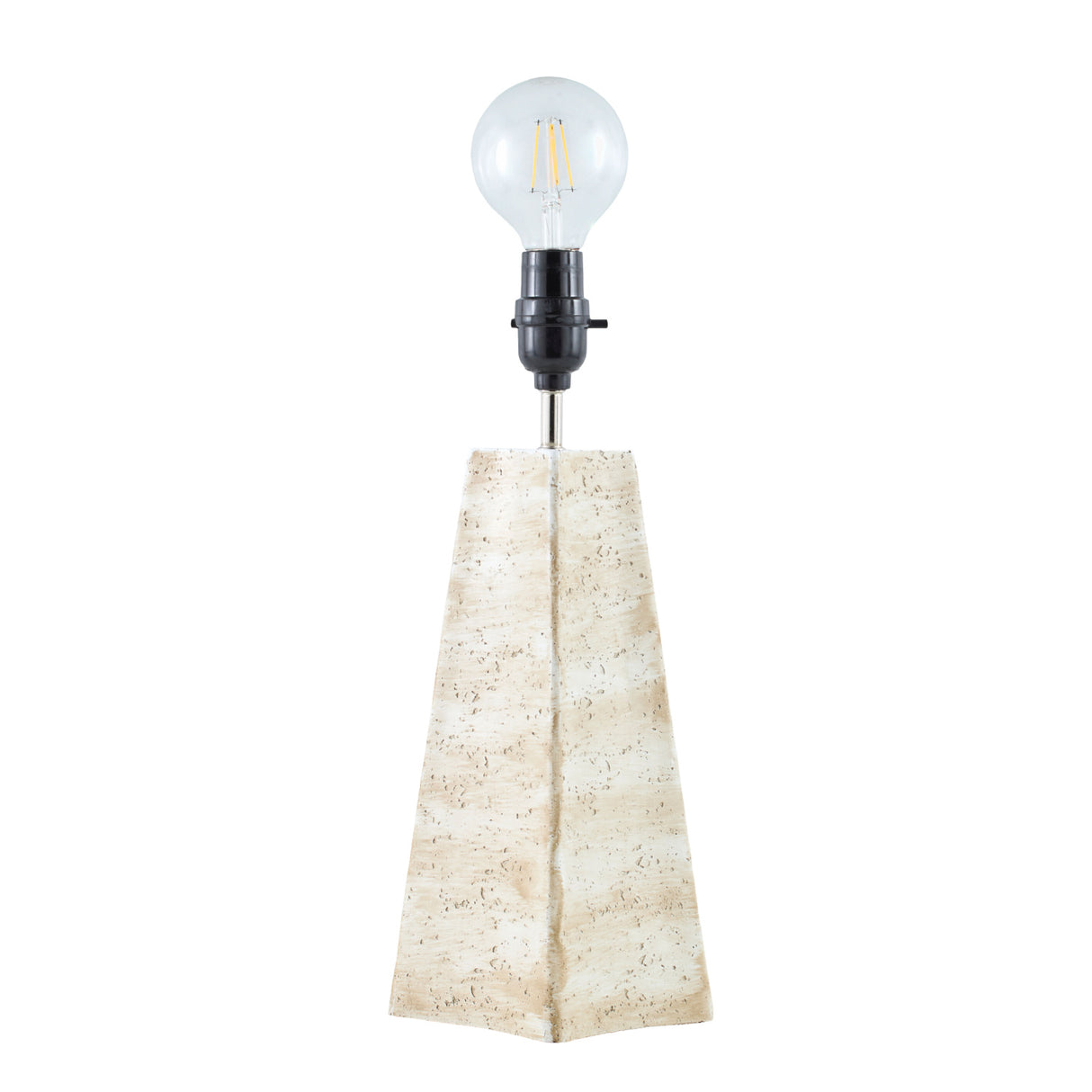 Modern European furniture - Braided Rattan Travertine Table Lamp - www.oroa.com | Oroa.com