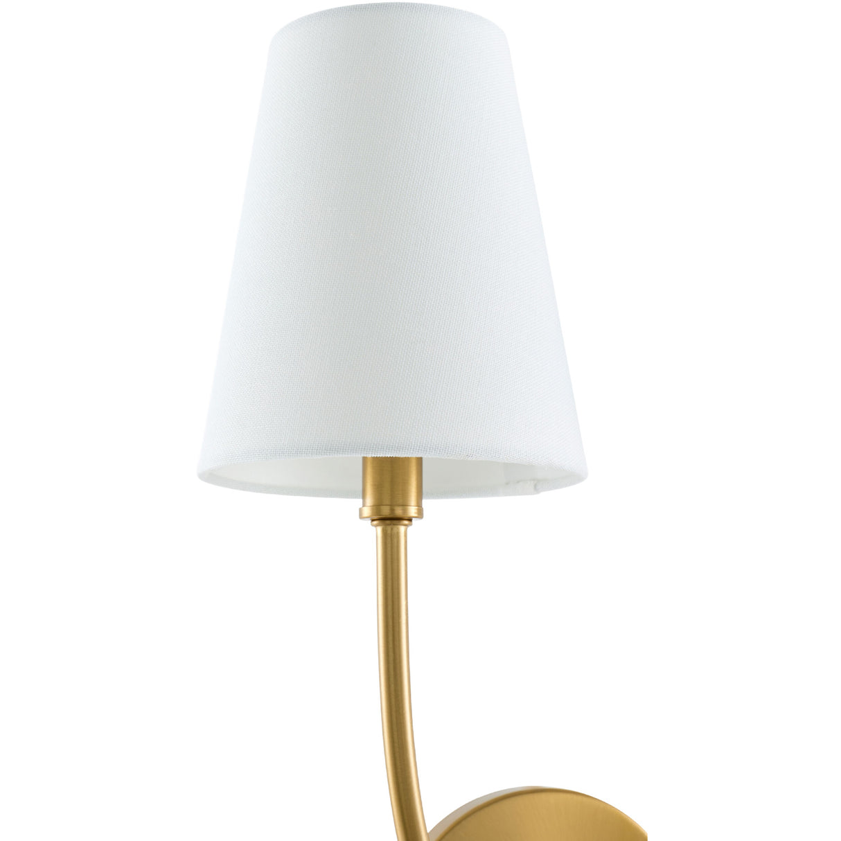 Modern European furniture - White Cotton 2-Light Wall Lamp - www.oroa.com | Oroa.com